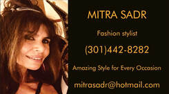 Mitra Sadr Fashion Stylist