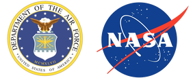 Air Force and NASA Logos